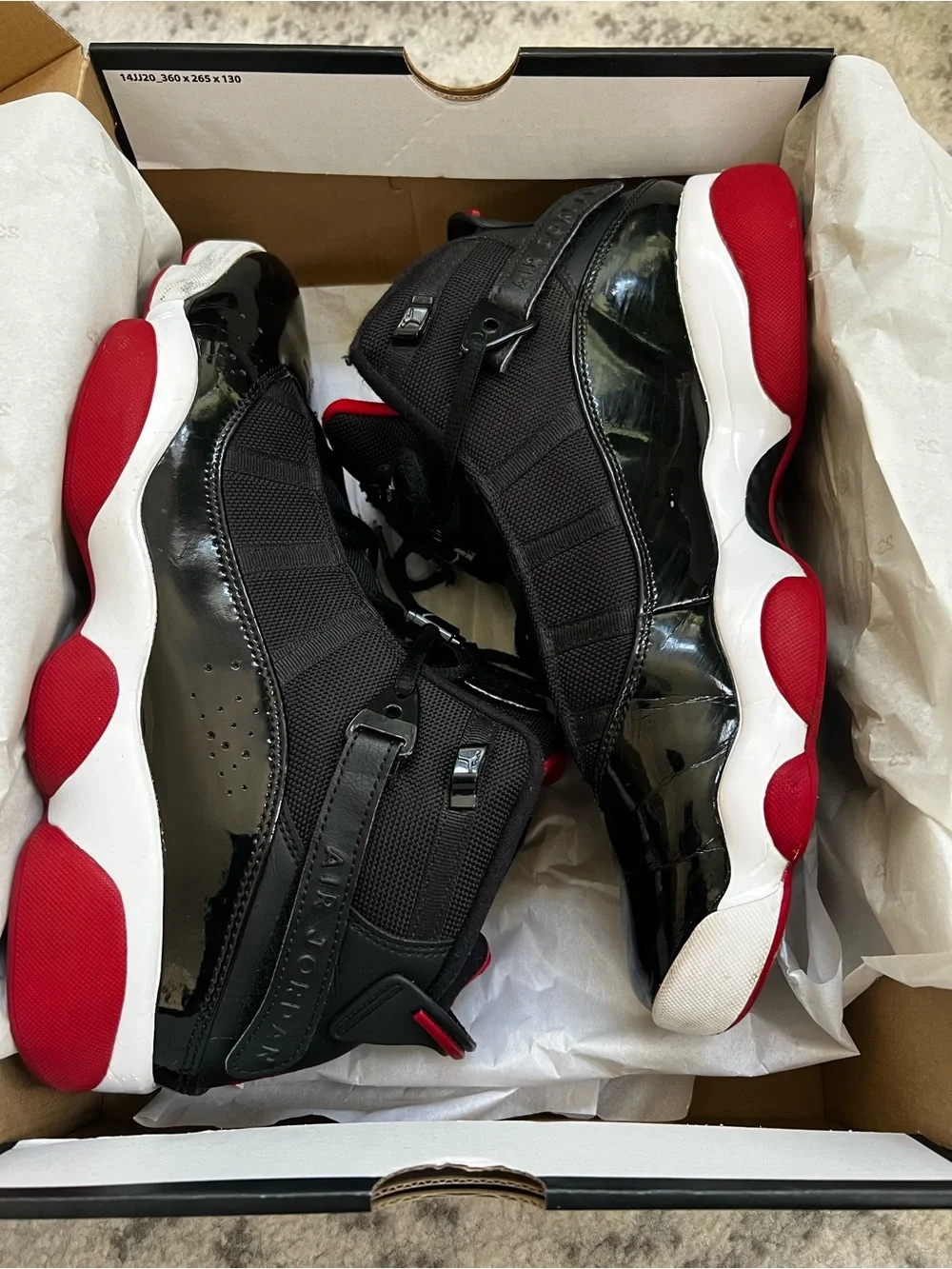 Air Jordan 6 Rings ‘Bred’